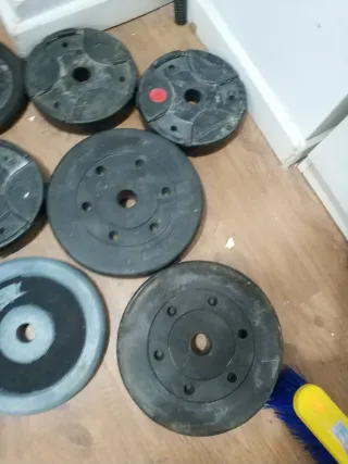 Pesas Gimnasio Varias (1kg a 7,5kg)