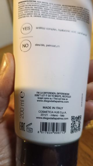 Diego dalla Palma Maschera Anticrespo 200ml
