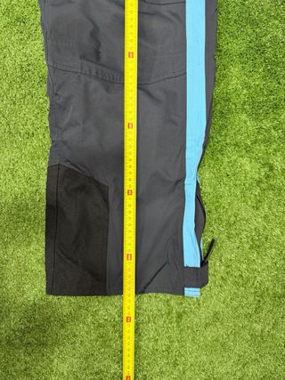 Peto Pantalones Nieve Hombre Negro/Azul