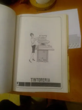 2 libros de muestras de dibujos p/alime y comercio