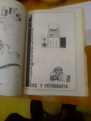 2 libros de muestras de dibujos p/alime y comercio