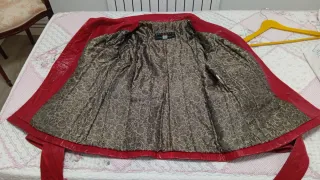 Chaqueta Piel Marc Fran Roja