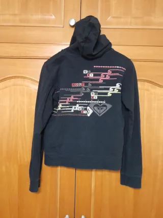 Sudadera Roxy Negra con Capucha