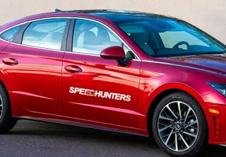 Pegatina SpeedHunters Tuning vinilo blanco