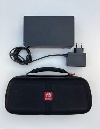 Nintendo switch con accesorios