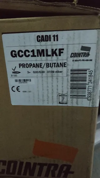 Calentador Cointra 11L Nuevo Butano o propano