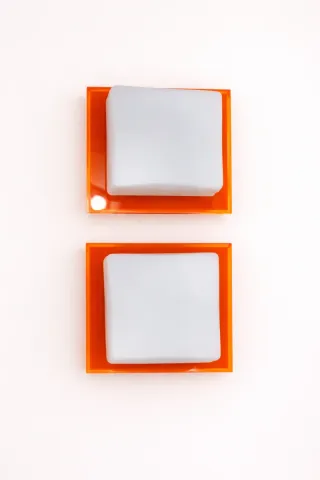 Par de candeeiros de parede