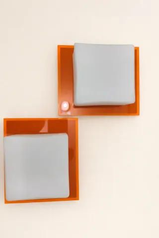 Par de candeeiros de parede