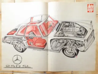 Poster Auto Oggi Fiat 600 Anni '90