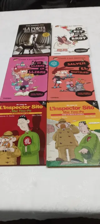 6 libros infantiles EN Catalan