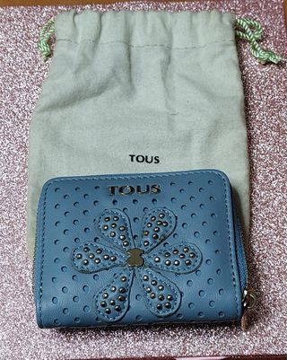 Cartera Tous azul pequeña