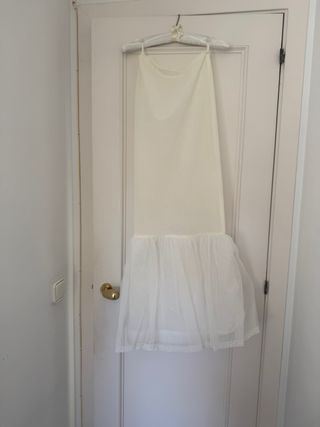 Vestido de Novia blanco crudo. Como nuevo