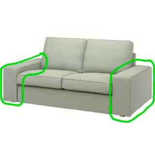 Fundas Reposabrazos KIVIK