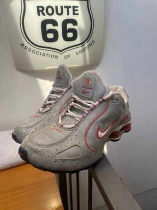 Nike Shox Vintage Grigio Rosse