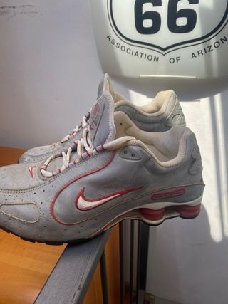 Nike Shox Vintage Grigio Rosse