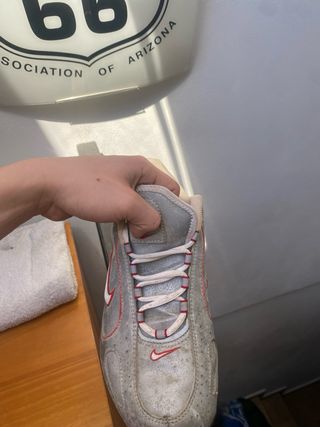 Nike Shox Vintage Grigio Rosse