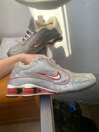 Nike Shox Vintage Grigio Rosse