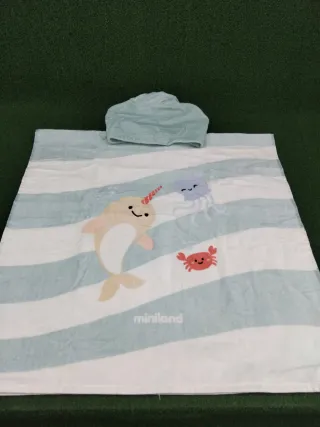 Poncho toalla infantil 2-5 años