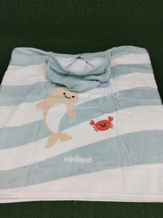 Poncho toalla infantil 2-5 años