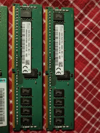 Memoria ram DDR4 16 GB 2666V ECC server memory