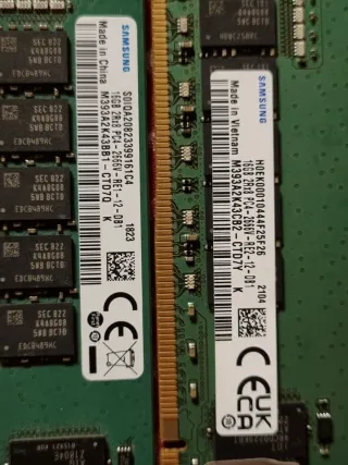 Memoria ram DDR4 16 GB 2666V ECC server memory