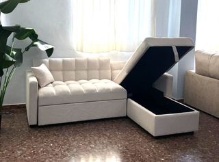 OFERTA SOFA CHAISE LONGUE Y ARCON + ENVIO A 413€