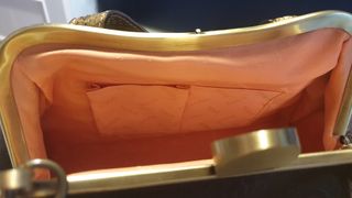 Bolso Tous Piel Marrón y Dorado. Único.