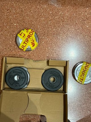 Pesas 1 kg ( 8 unidades)