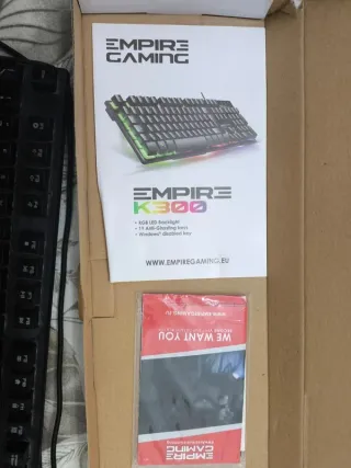 Tastiera Gaming Empire K300 RGB