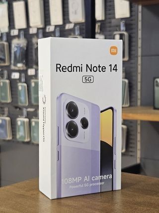 XIAOMI REDMI NOTE 14 5G 256GB NEGRO PRECINTADO