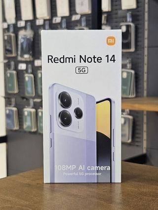 XIAOMI REDMI NOTE 14 5G 256GB NEGRO PRECINTADO