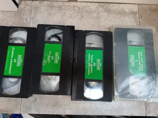 Películas VHS Barrio Sésamo (12 unidades)