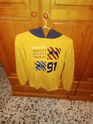 Sudadera Amarilla Gravity Talla M