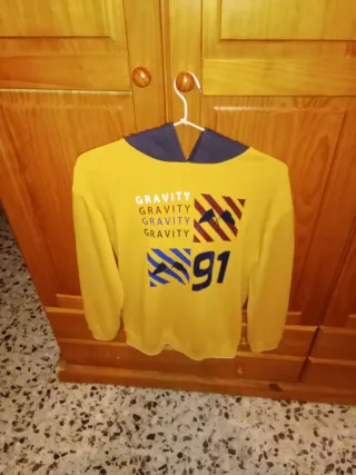 Sudadera Amarilla Gravity Talla M