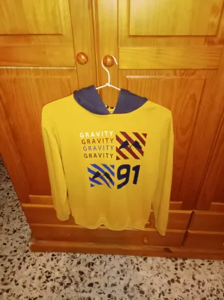 Sudadera Amarilla Gravity Talla M