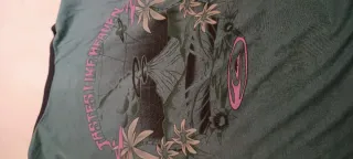 Camiseta Quiksilver Oversize Mujer