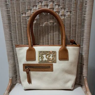 Bolso Tous Blanco y Marrón