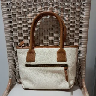Bolso Tous Blanco y Marrón