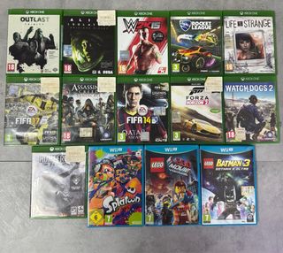 Lotto Giochi Xbox One e Wii U