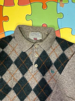 Sudadera Burberry Gris y Verde Talla M