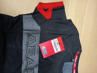 Camiseta Abarth Negra y Roja Mujer