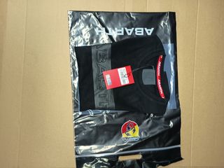 Camiseta Abarth Negra y Roja Mujer