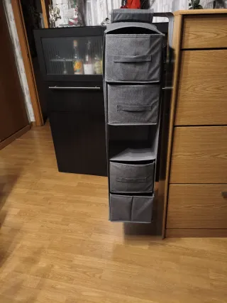 Mueble zapatero de madera