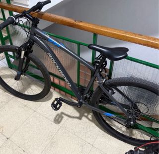 Bicicleta Rockrider Gris