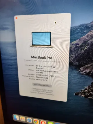 MacBook Pro Apple 2019 da 500 GB