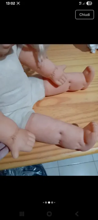 Bambola Ripetella anni 80