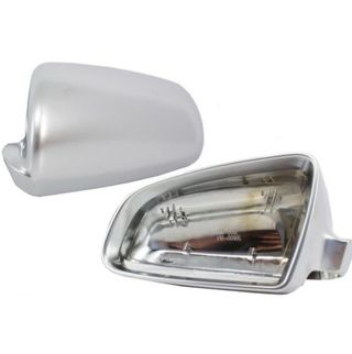 Carcasas de espejo retrovisor Plata Mate look Audi