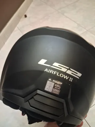Casco LS2 XXXL Nero VEDI DIFETTO!