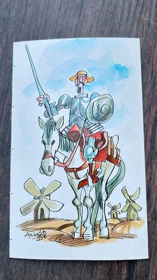 Sello Don Quijote de la Mancha