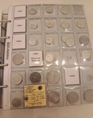 Lotto Monete Lira Italiana